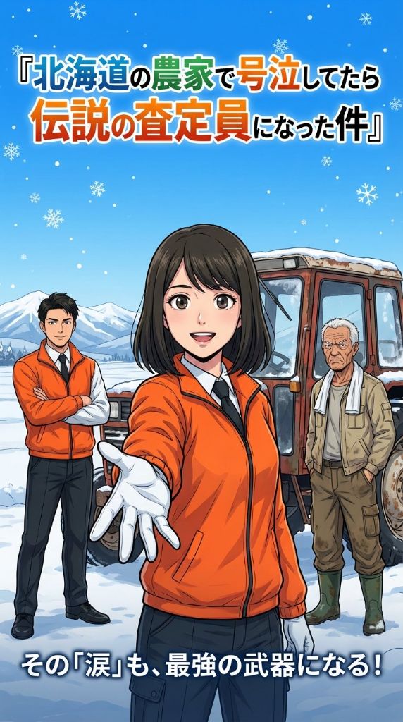 表紙 - 北海道の農家で号泣してたら伝説の査定員になった件